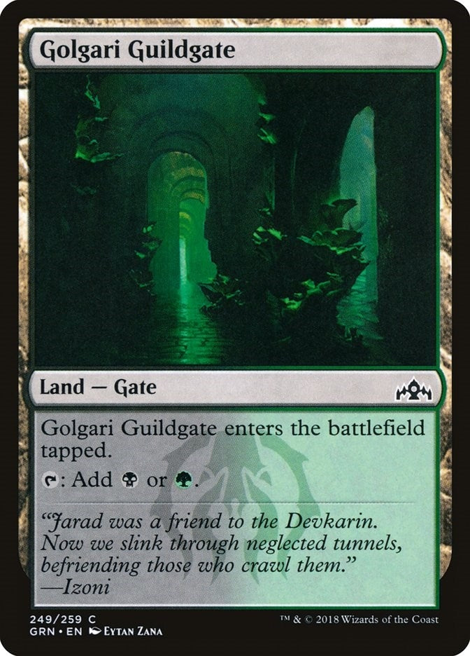 Image for Golgari Guildgate (249) (249) (Guilds of Ravnica) - Magic: The Gathering