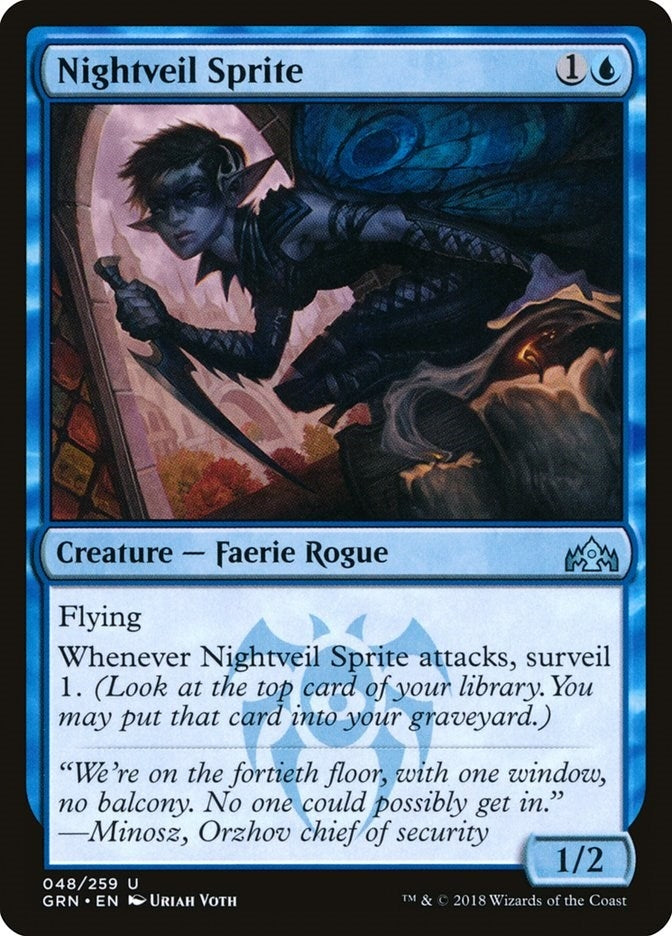 Image for Nightveil Sprite (48) (Guilds of Ravnica) - Magic: The Gathering