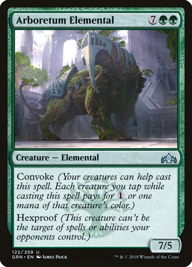 Image for Arboretum Elemental (122) (Guilds of Ravnica) - Magic: The Gathering