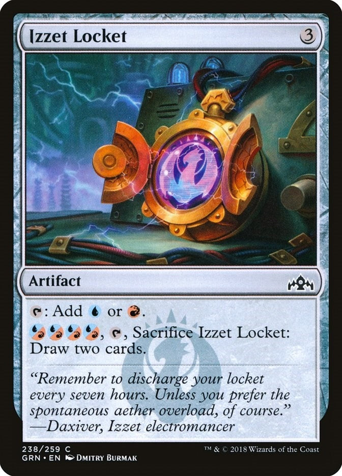 Image for Izzet Locket (238) (Guilds of Ravnica) - Magic: The Gathering