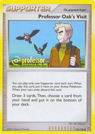 Image for Professor Oak's Visit (2008-2009) (122/132) (PPP) - Pokemon