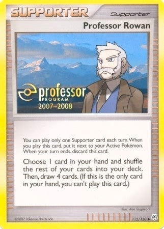 Image for Professor Rowan (2007) (112/130) (PPP) - Pokemon