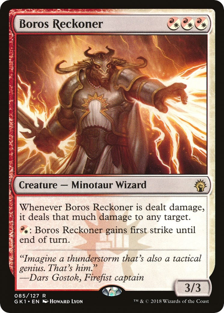 Image for Boros Reckoner (85) (Guilds of Ravnica: Guild Kits) - Magic: The Gathering
