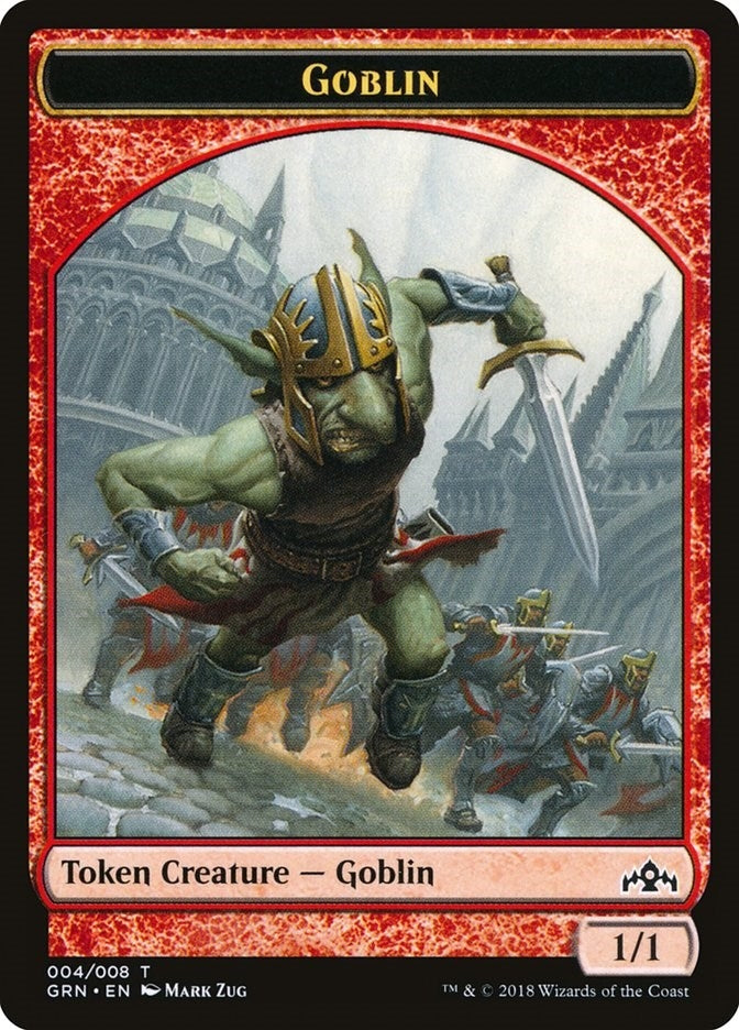 Image for Goblin Token (4) (Guilds of Ravnica) - Magic: The Gathering