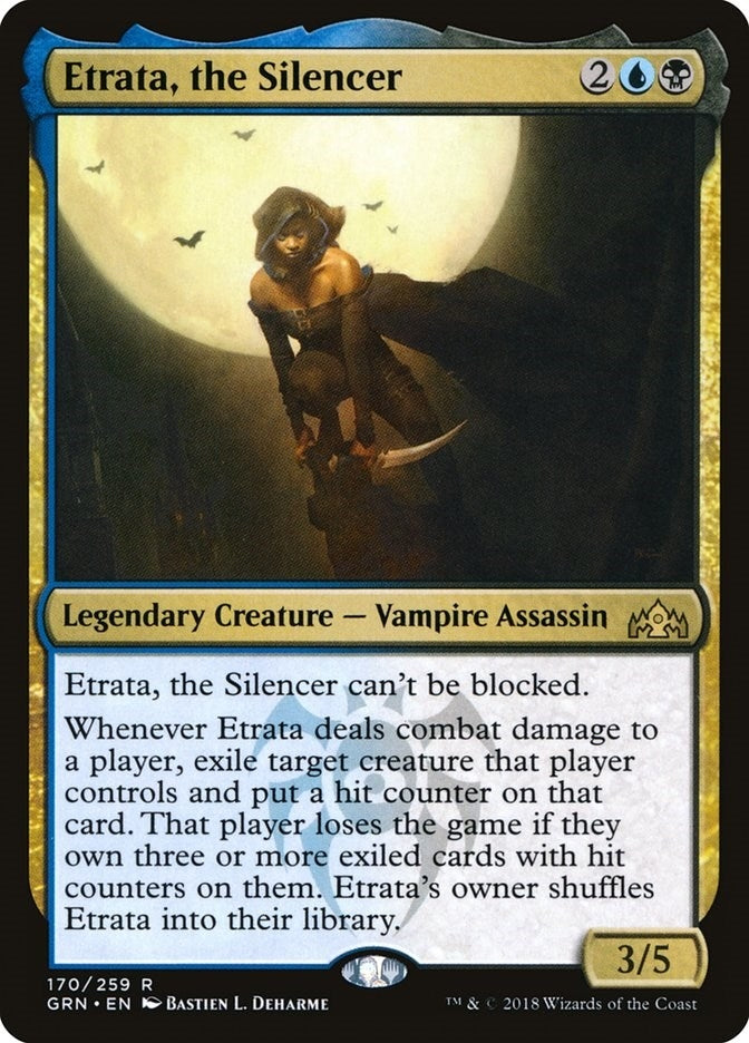Image for Etrata, the Silencer (170) (Guilds of Ravnica) - Magic: The Gathering