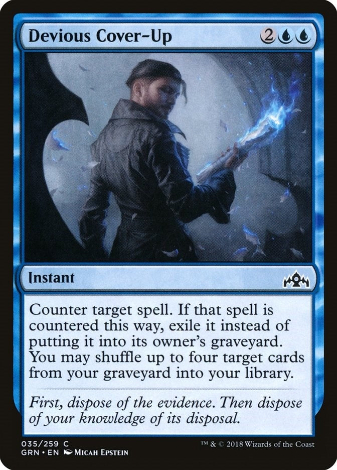 Image for Devious Cover-Up (35) (Guilds of Ravnica) - Magic: The Gathering