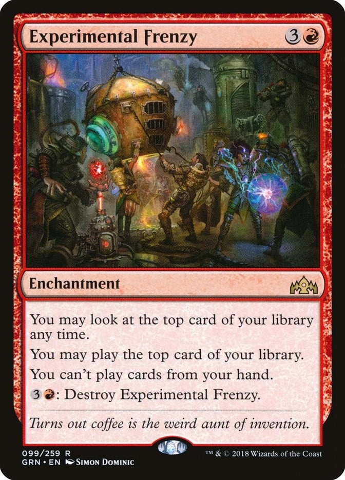 Image for Experimental Frenzy (99) (Guilds of Ravnica) - Magic: The Gathering