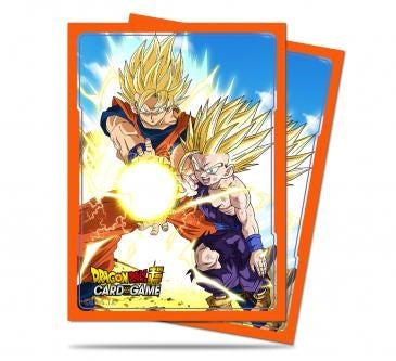 Image for Dragon Balls Standard Deck Protectors - Father-Son Kamehameha (65-Pack) - Card Sleeves