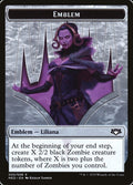 Image for Emblem - Liliana, the Last Hope (5) (Mythic Edition: Guilds of Ravnica) - Magic: The Gathering