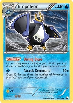Image for Empoleon - 29/108 (Battle Arena Deck Exclusive) (029/108) (PR) - Pokemon