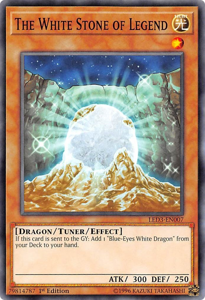 Image for The White Stone of Legend (LED3-EN007) (LED3) - YuGiOh
