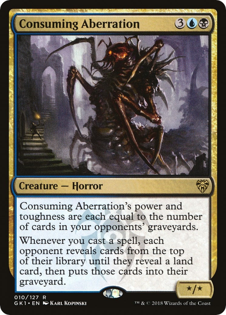 Image for Consuming Aberration (10) (Guilds of Ravnica: Guild Kits) - Magic: The Gathering
