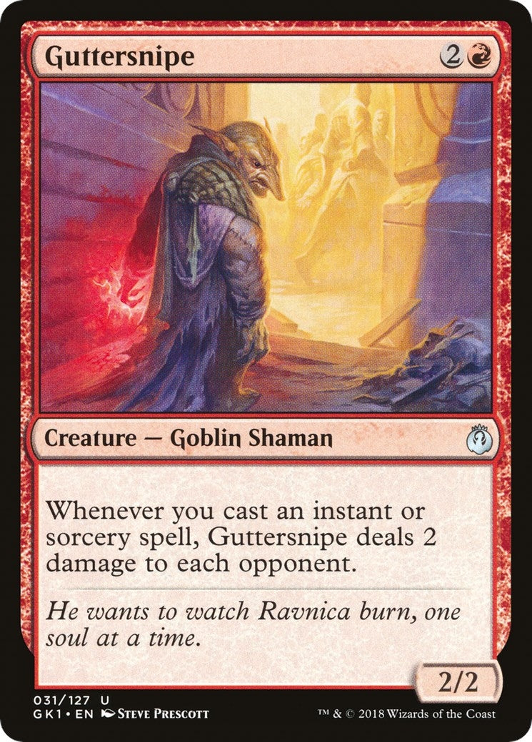 Image for Guttersnipe (31) (Guilds of Ravnica: Guild Kits) - Magic: The Gathering