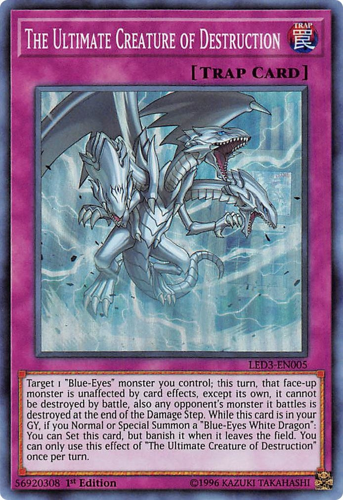 Image for The Ultimate Creature of Destruction (LED3-EN005) (LED3) - YuGiOh