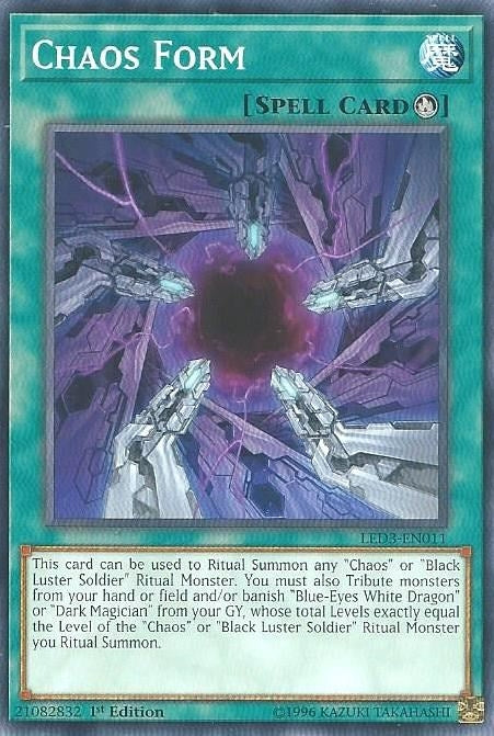 Image for Chaos Form (LED3-EN011) (LED3) - YuGiOh