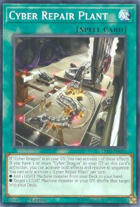 Image for Cyber Repair Plant (LED3-EN021) (LED3) - YuGiOh