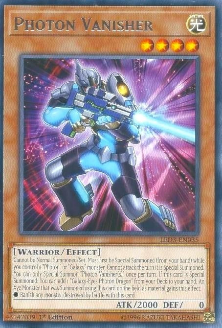 Image for Photon Vanisher (LED3-EN035) (LED3) - YuGiOh
