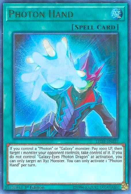 Image for Photon Hand (LED3-EN037) (LED3) - YuGiOh