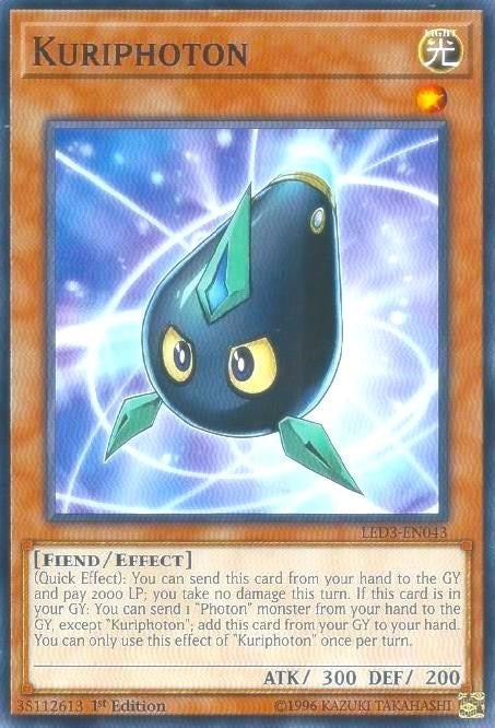 Image for Kuriphoton (LED3-EN043) (LED3) - YuGiOh