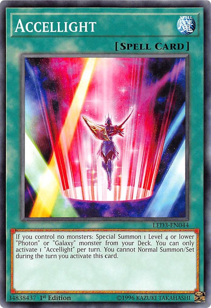 Image for Accellight (LED3-EN044) (LED3) - YuGiOh