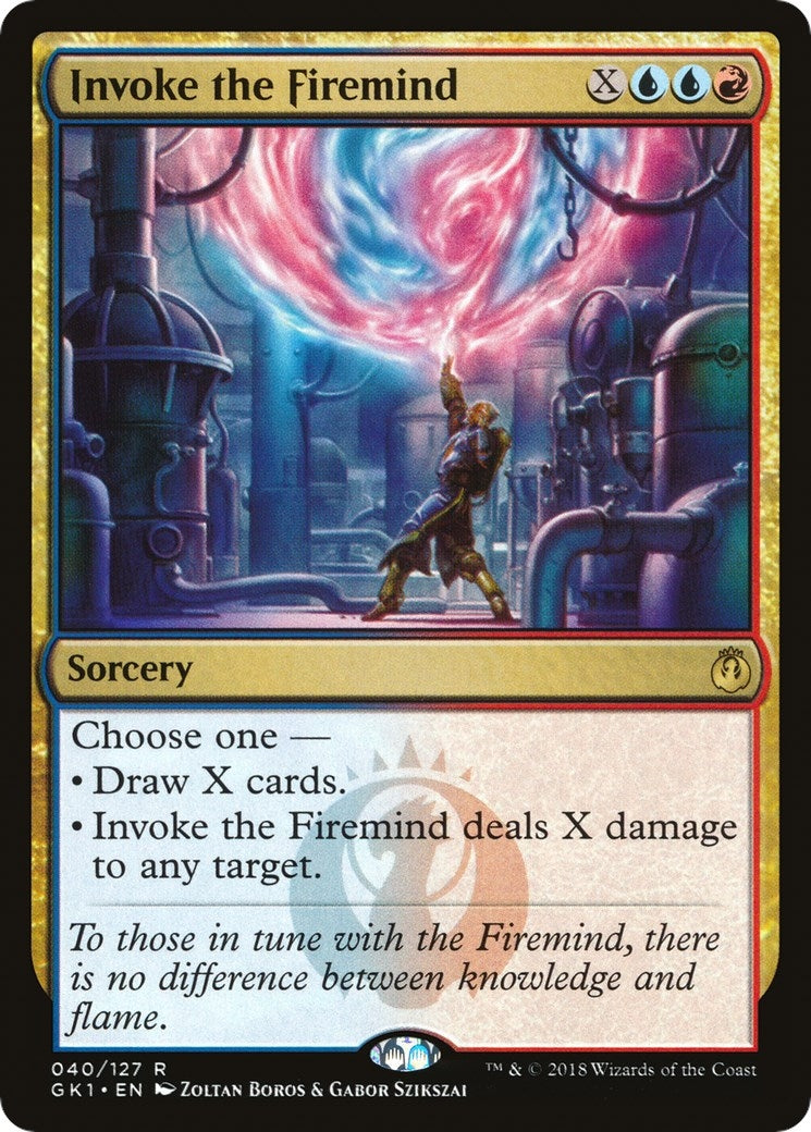 Image for Invoke the Firemind (40) (Guilds of Ravnica: Guild Kits) - Magic: The Gathering