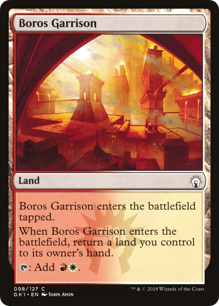 Image for Boros Garrison (98) (Guilds of Ravnica: Guild Kits) - Magic: The Gathering