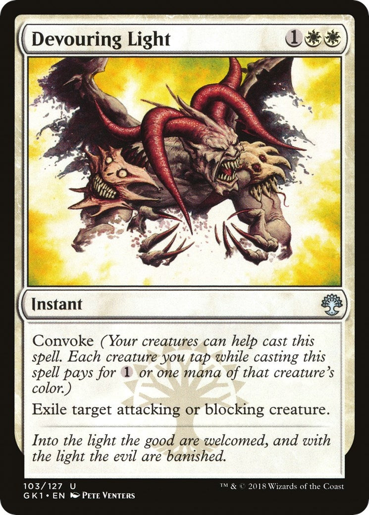 Image for Devouring Light (103) (Guilds of Ravnica: Guild Kits) - Magic: The Gathering