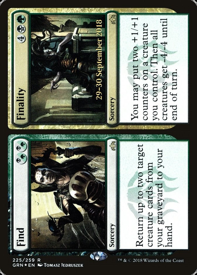 Image for Find // Finality (225) (Prerelease Cards) - Magic: The Gathering