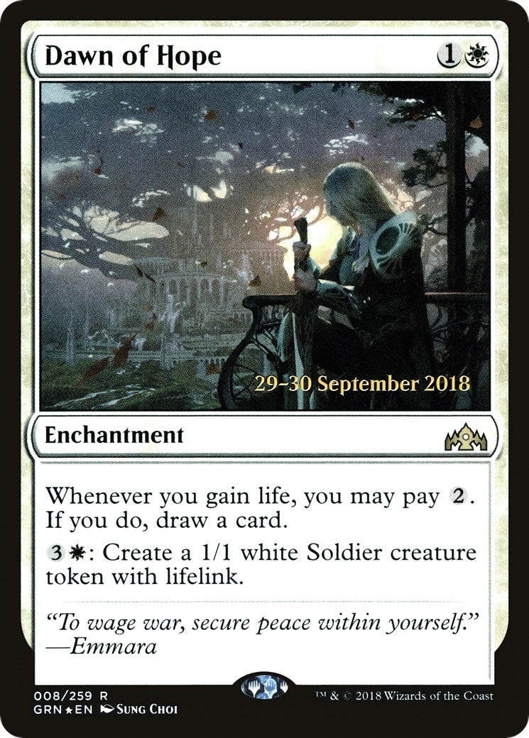 Image for Dawn of Hope (8) (Prerelease Cards) - Magic: The Gathering