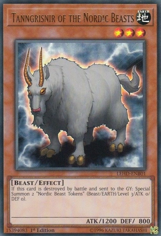 Image for Tanngrisnir of the Nordic Beasts (UR) (LEHD-ENB01) (LDK4) - YuGiOh