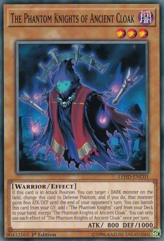 Image for The Phantom Knights of Ancient Cloak (LEHD-ENC01) (LDK4) - YuGiOh