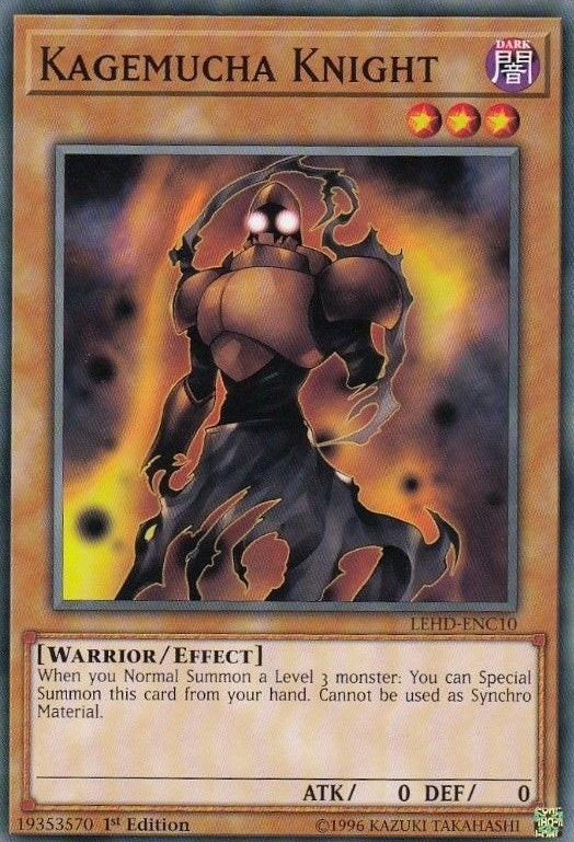 Image for Kagemucha Knight (LEHD-ENC10) (LDK4) - YuGiOh