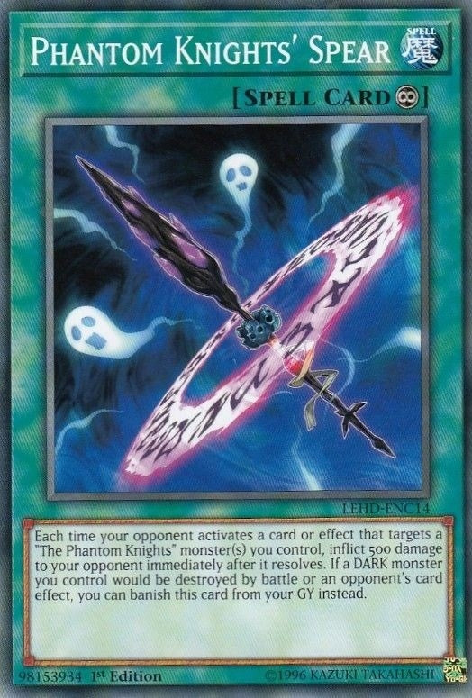 Image for Phantom Knights' Spear (LEHD-ENC14) (LDK4) - YuGiOh