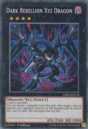 Image for Dark Rebellion Xyz Dragon (LEHD-ENC33) (LDK4) - YuGiOh