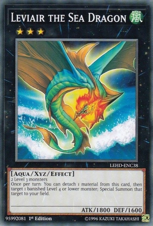 Image for Leviair the Sea Dragon (LEHD-ENC38) (LDK4) - YuGiOh