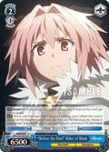 Image for "Before the Duel" Rider of Black (APO/S53-E073 R) (Fate/Apocrypha) - Weiss Schwarz