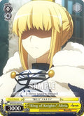 Image for "King of Knights" Altria (APO/S53-E016 C) (Fate/Apocrypha) - Weiss Schwarz