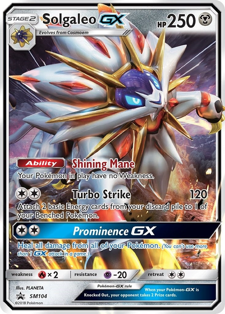 Image for Solgaleo GX - SM104 (SM104) (SMP) - Pokemon