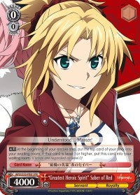 "Greatest Heroic Spirit" Saber of Red (APO/S53-PE01 PR) (Fate/Apocrypha)