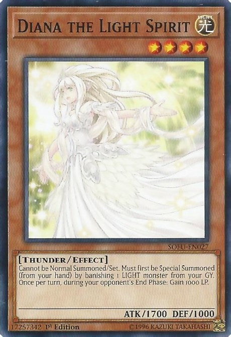 Image for Diana the Light Spirit (SOFU-EN027) (SOFU) - YuGiOh