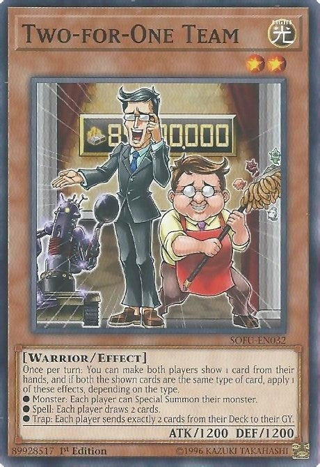 Image for Two-for-One Team (SOFU-EN032) (SOFU) - YuGiOh
