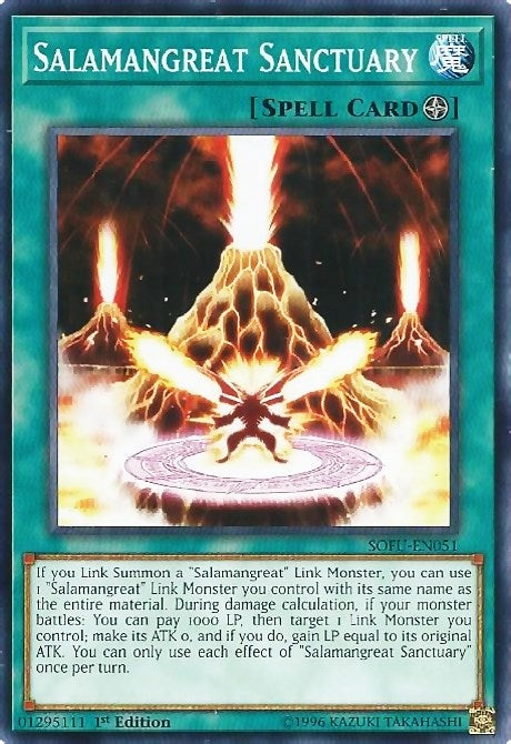 Image for Salamangreat Sanctuary (SOFU-EN051) (SOFU) - YuGiOh