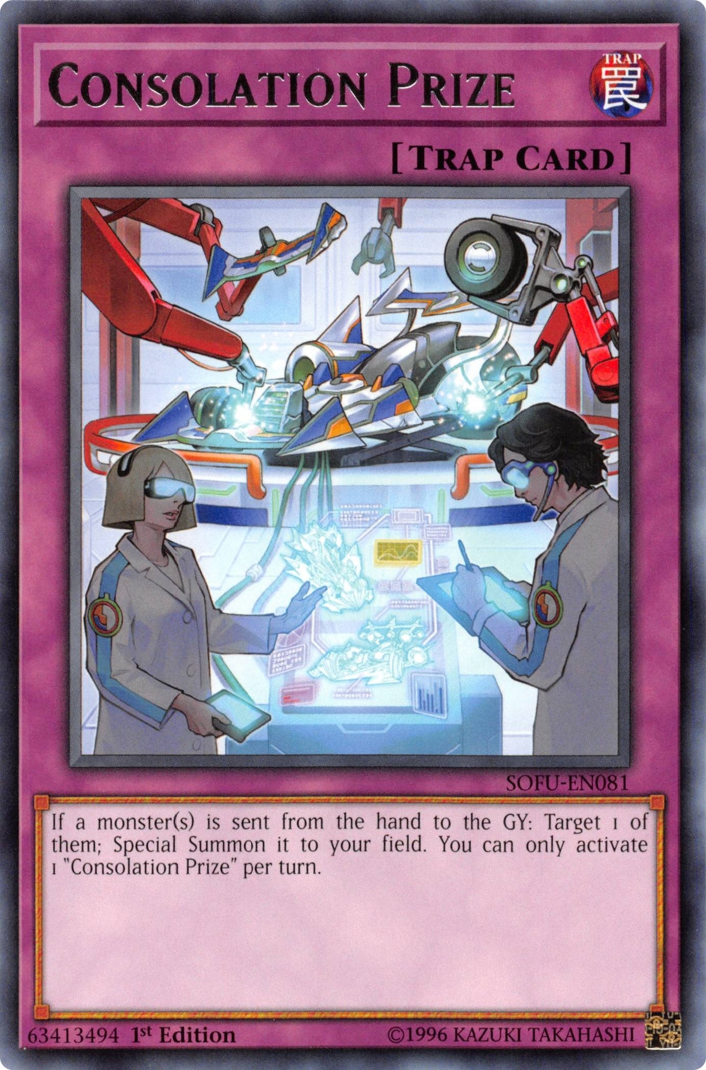 Image for Consolation Prize (SOFU-EN081) (SOFU) - YuGiOh