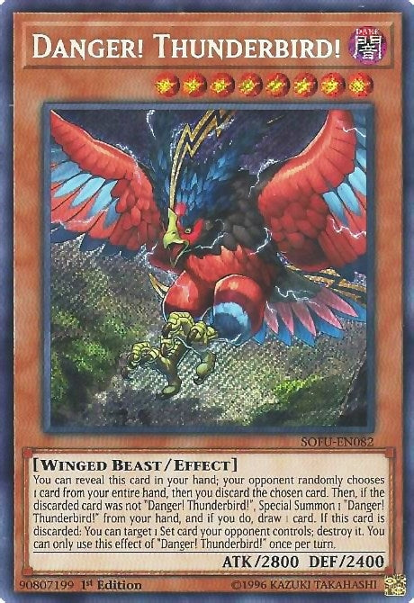 Image for Danger! Thunderbird! (SOFU-EN082) (SOFU) - YuGiOh