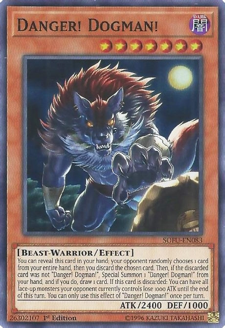 Image for Danger! Dogman! (SOFU-EN083) (SOFU) - YuGiOh