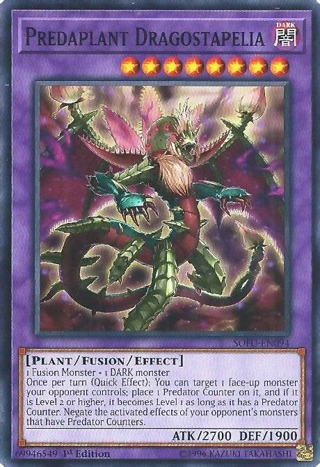 Image for Predaplant Dragostapelia (SOFU-EN094) (SOFU) - YuGiOh