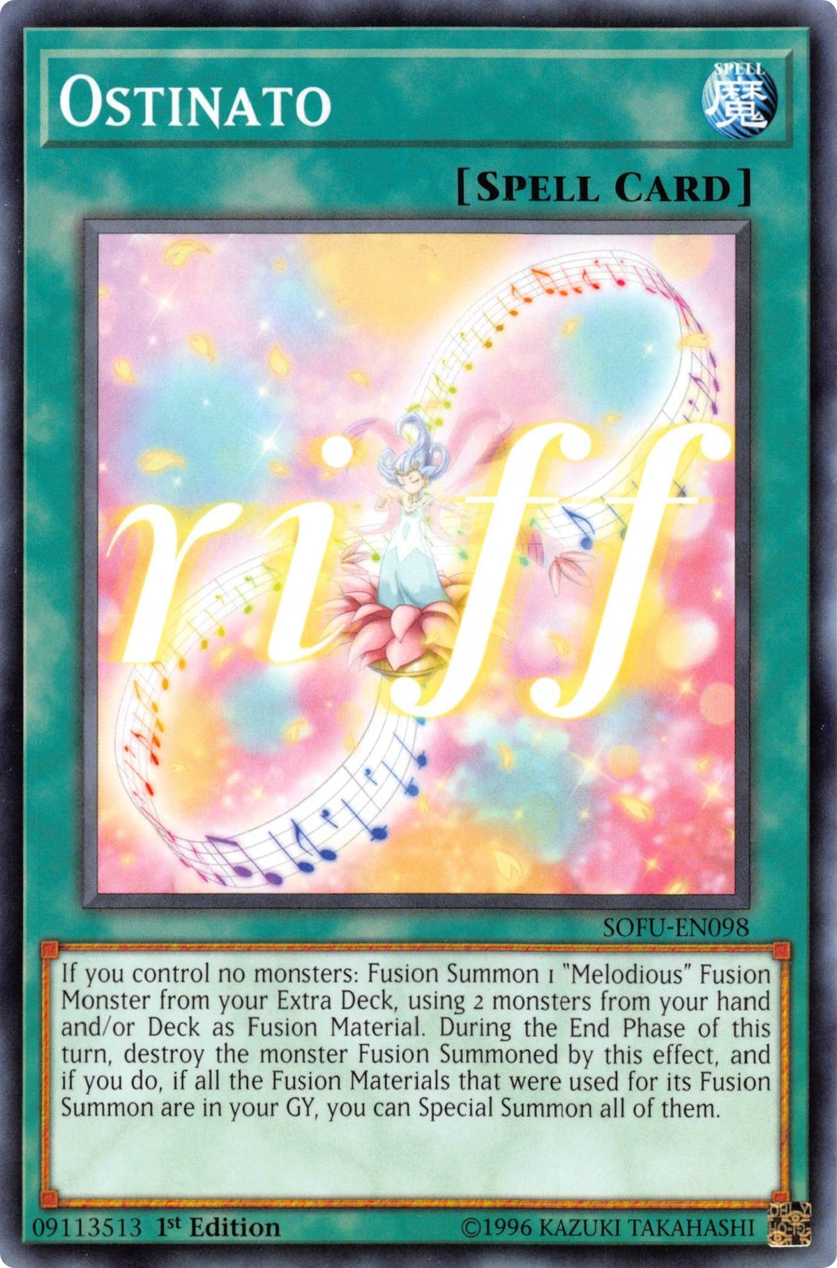Image for Ostinato (SOFU-EN098) (SOFU) - YuGiOh