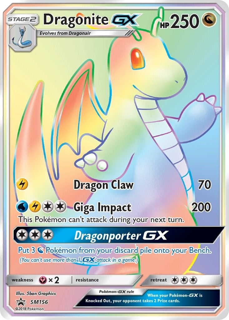 Image for Dragonite GX - SM156 (SM156) (SMP) - Pokemon