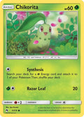 Image for Chikorita (5) (5/214) (SM8) - Pokemon