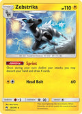 Image for Zebstrika (82/214) (SM8) - Pokemon